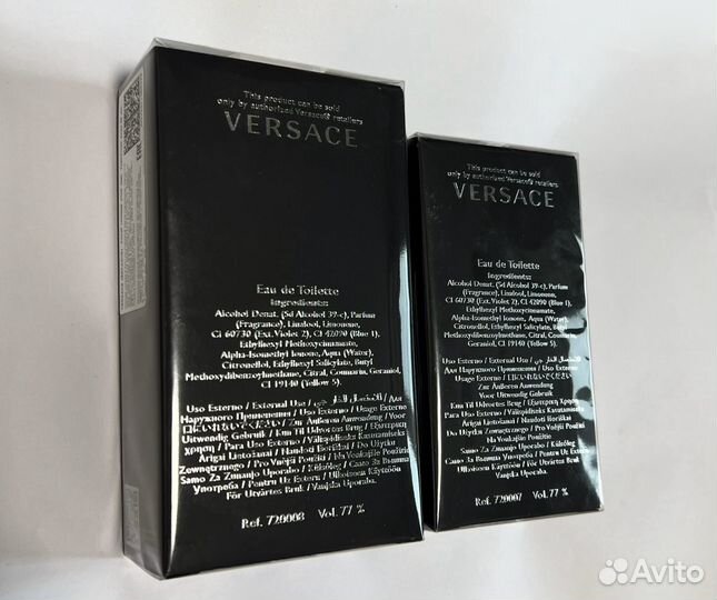 Versace pour homme новые оригинал