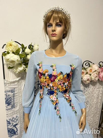 Платье вечернее/выпускное 42-44 р