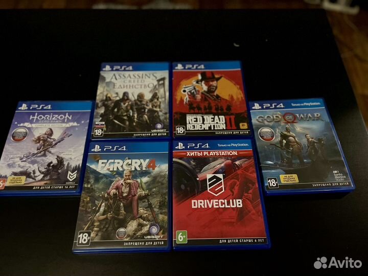 Диски на ps4 red dead redemption 2