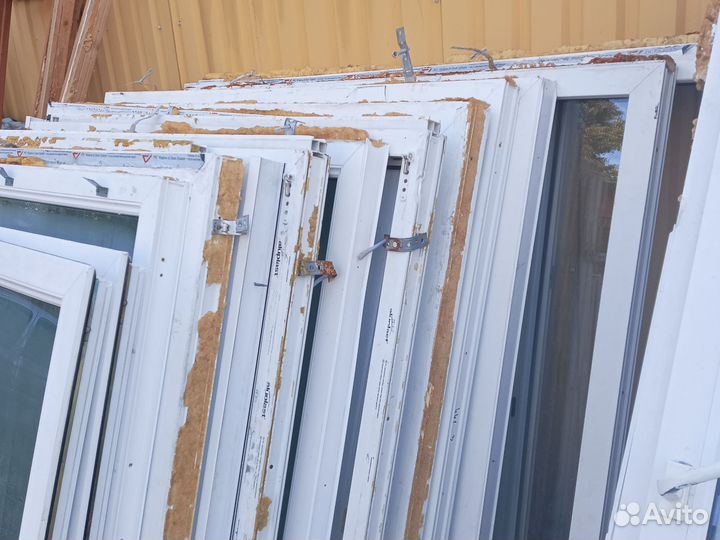 Пластиковые окна и двери пвх бу