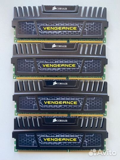 Оперативная память DDR3 Corsair Vengeance 16гб