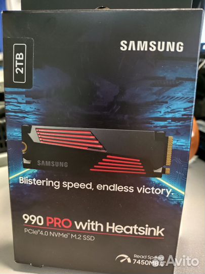 Накопитель SSD Samsung M.2 990 PRO 2TB PCIe 4.0 x4