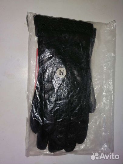 Перчатки кожаные