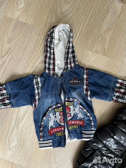 Жилетка джинсовка детские