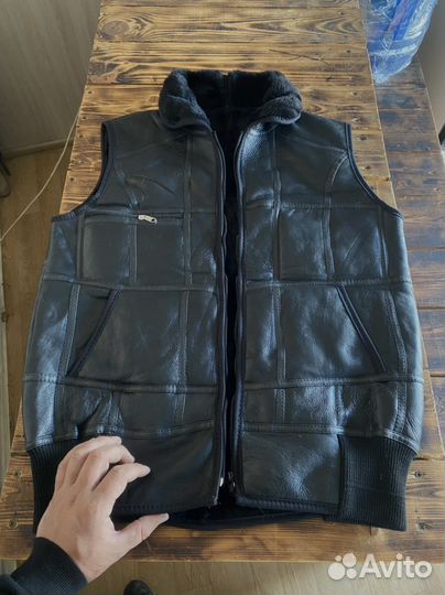 Жилет кожанный Хабаровск