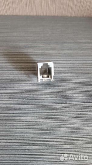 Телефонный разъем на плату RJ11(G) (6P4C)