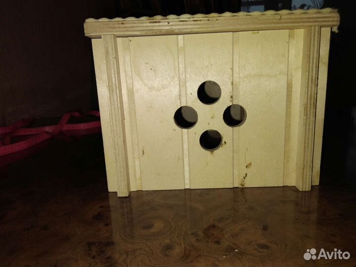 Деревянный домик для морской свинки