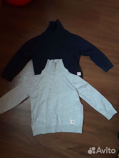 Джинсовый комбинезон mothercare 104