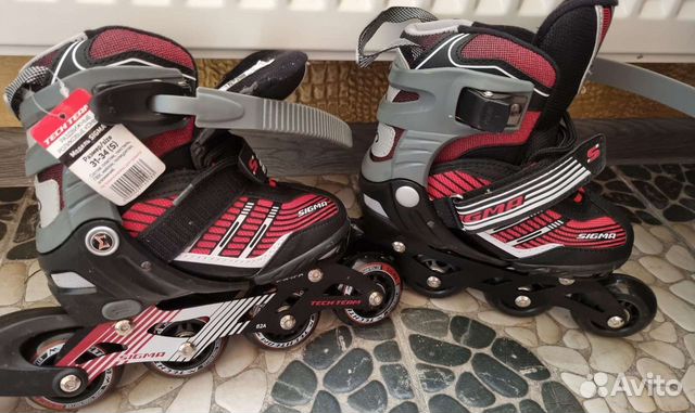 Роликовые коньки детские раздвижные новые