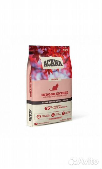 Сухой корм для кошек Acana Indoor Entree 1,8