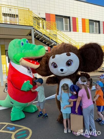 Чебурашка и крокодил Гена