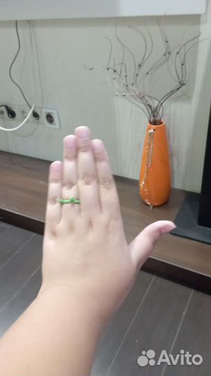 Кольцо из бисера