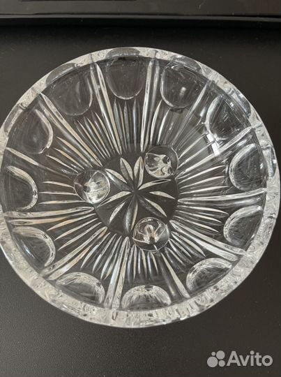 Хрустальная ваза чсср