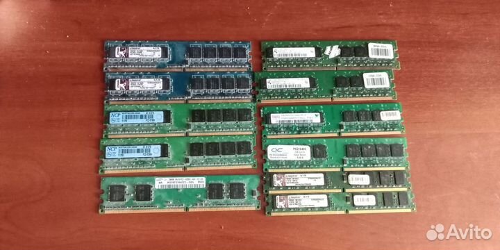 Оперативная память ddr2 комплект