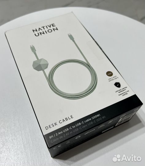 Native Union Кабель USB-C 2.4m