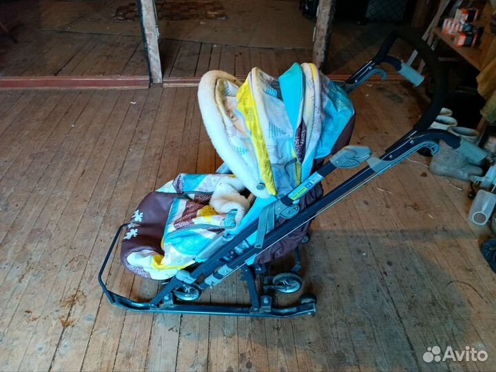 Санки-коляска «Ника детям 7-3/6»