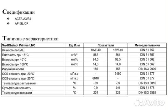 Масло моторное 10w-40