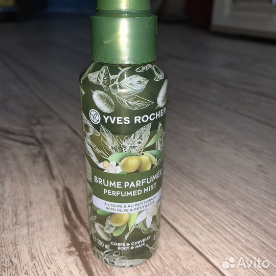 Парфюмированный спрей для тела и волос yves rocher