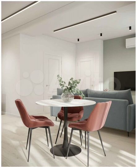 Своб. планировка, 53 м², 4/8 эт.