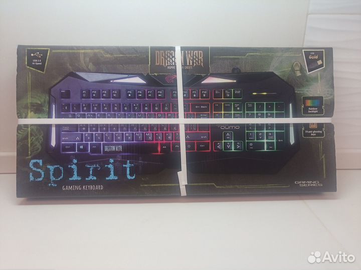 Игровая клавиатура Qumo Dragon War Spirit Игровая