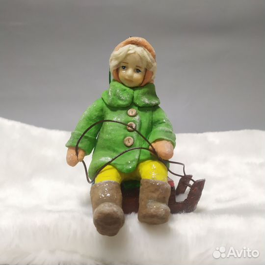 Ёлочная игрушка ватная