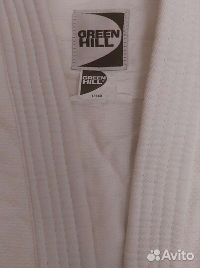 Новый кимоно/костюм для дзюдо/борьбы Green Hill