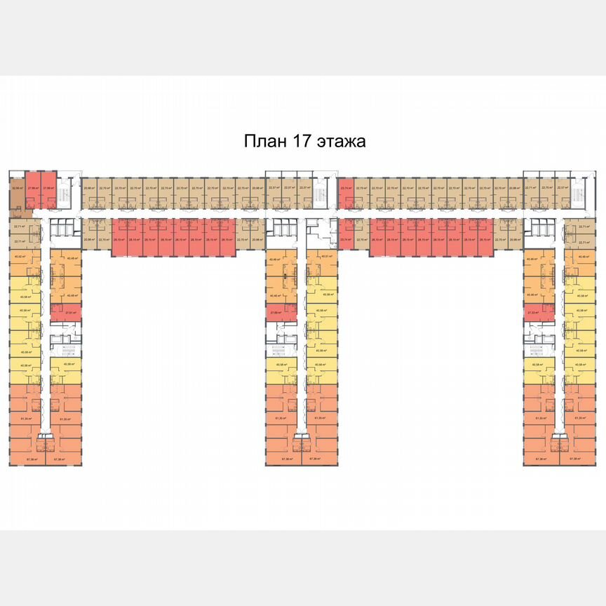 Апартаменты-студия, 27,7 м², 19/24 эт.