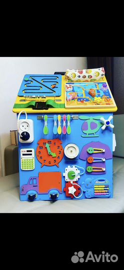 Бизиборд домик со светом