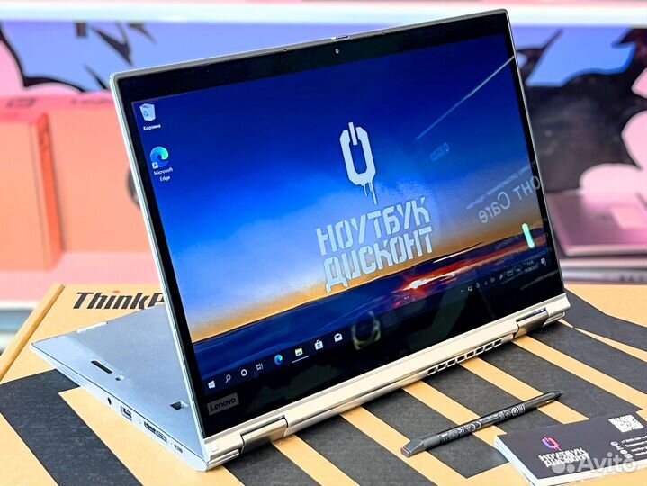 2-в-1 ThinkPad X390 Yoga i7-8565U 16GB 512SSD тач