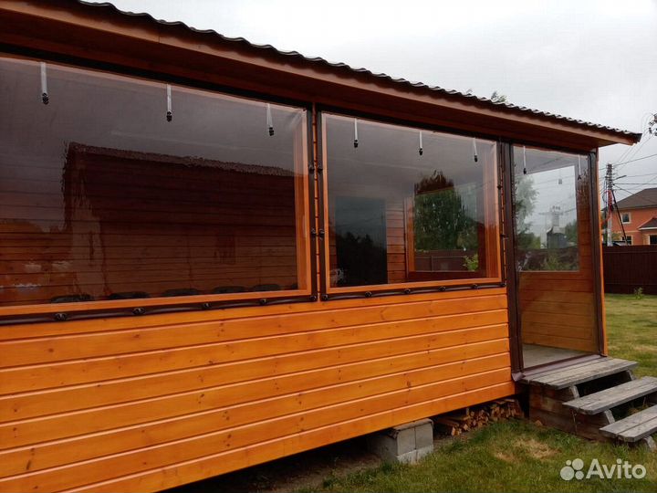 Мягкие окна на веранду