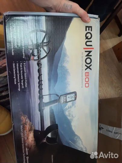 Металлоискатель Minelab equinox 800