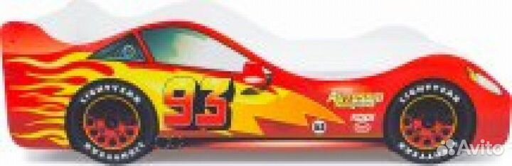 Кровать машина детская с дефектом размер 170х75х50