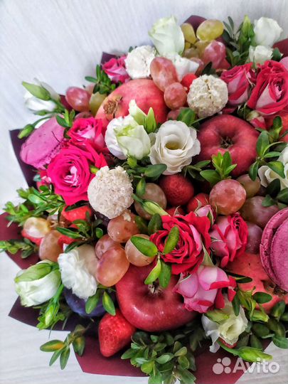 Букет из фруктов подарок цветы доставка