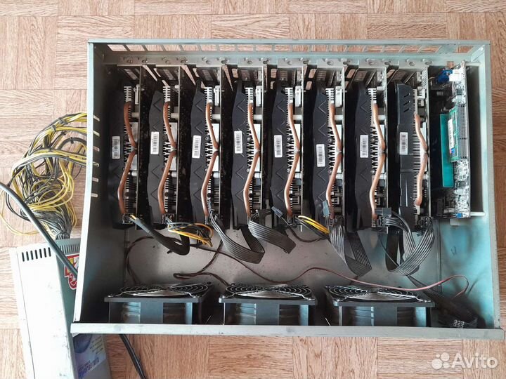 Rx 580 8gb риг 224.6 mh