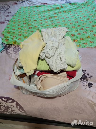 Вещи на мальчика 0-3 за вкусняшки