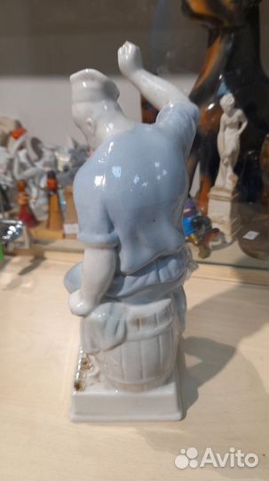 Статуэтка фарфоровая Повар и Кот