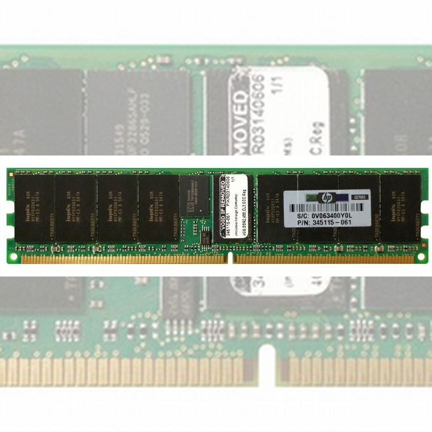 [345115-061] Оперативная Память Hp Ddr2 4gb 345115-061