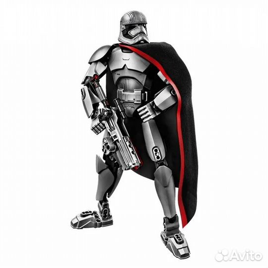 Фигурка Captain Phasma StarWars DIY конструктор