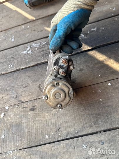 Стартер nissan tiida