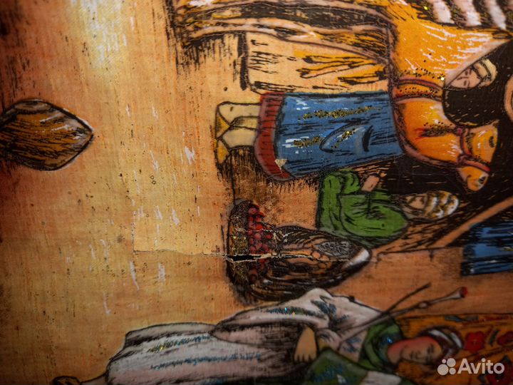 Картина на папирусе