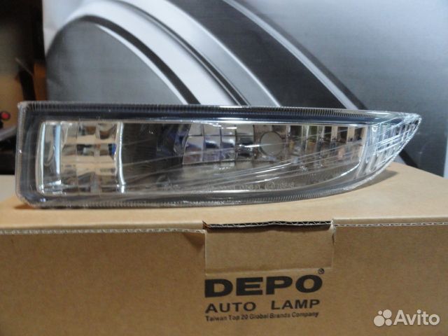 Фара противотуманная (Слева) Toyota Corolla (E120) 00-02 / Corolla Fielder 00-02