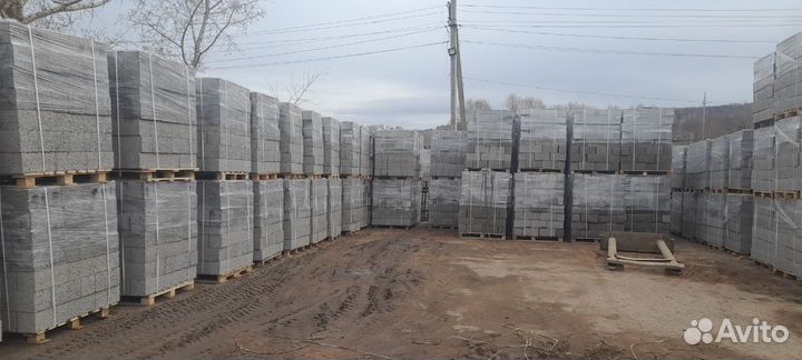 Керамзитобетонный блок