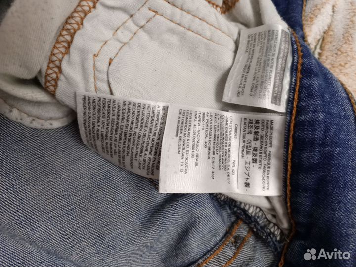 Джинсы мужские levis512