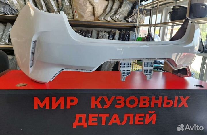 Задний бампер kia rio 4 20+