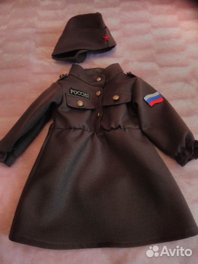 Детские гимнастёрки, платья, костюмчики к 9 Мая