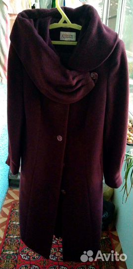 Пальто женское демисезонное 48