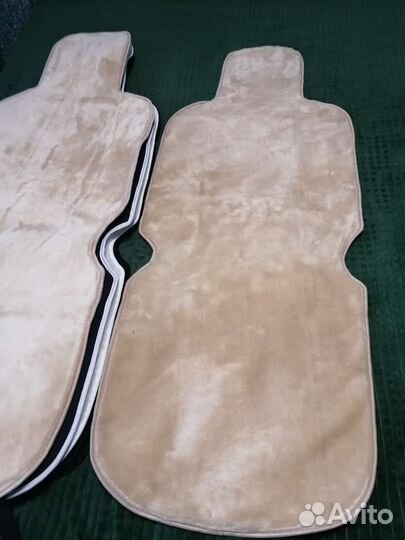 Меховые накидки из овчины на сидения пара (2шт)