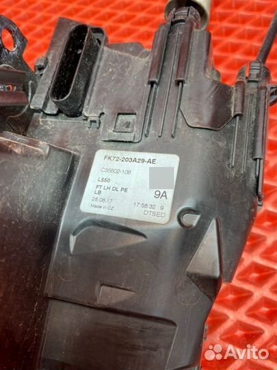 Замок двери передний левый Land Rover Discovery