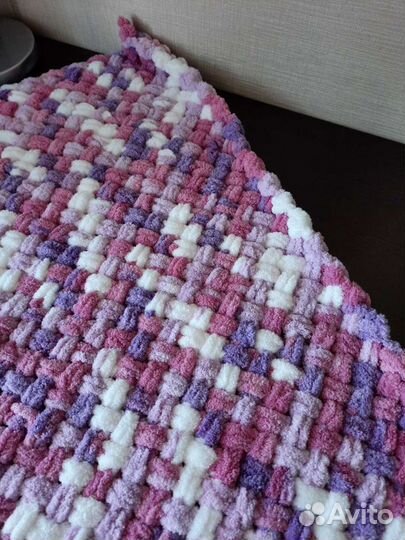 Плед детский плюшевый