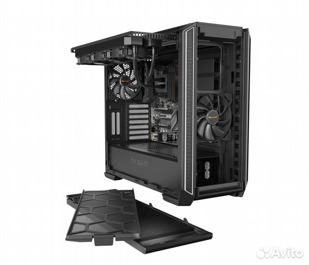 Корпус be quiet Silent Base 601 Window, серебряны
